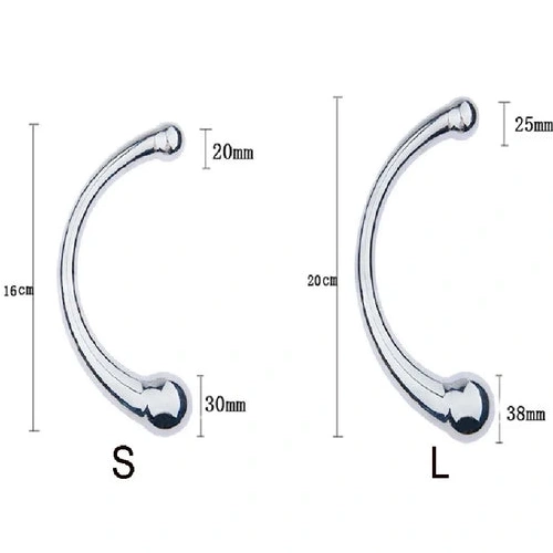 Anal Hooks Hook Ended Elegant 5858 Anal Double Steel Stainless 0910